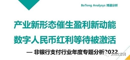 《非银行支付行业年度专题分析2022》正式发布 随行付数字实践与落地化核心竞争力成亮点案例(图1)